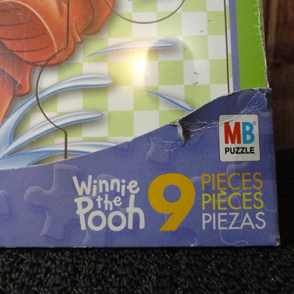 Disney Winnie the Pooh 9 pc Puzzle~Learning~Cute~NIP - Picture 2 of 4